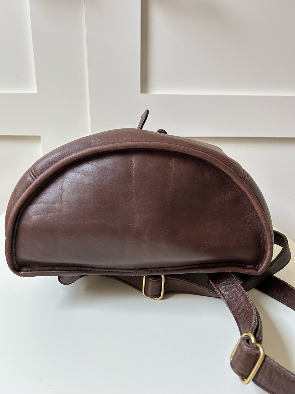 Vintage Coach Leather Backpack #9943 - Picture 8 of 15